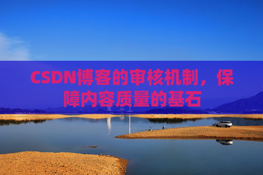CSDN博客的审核机制，保障内容质量的基石